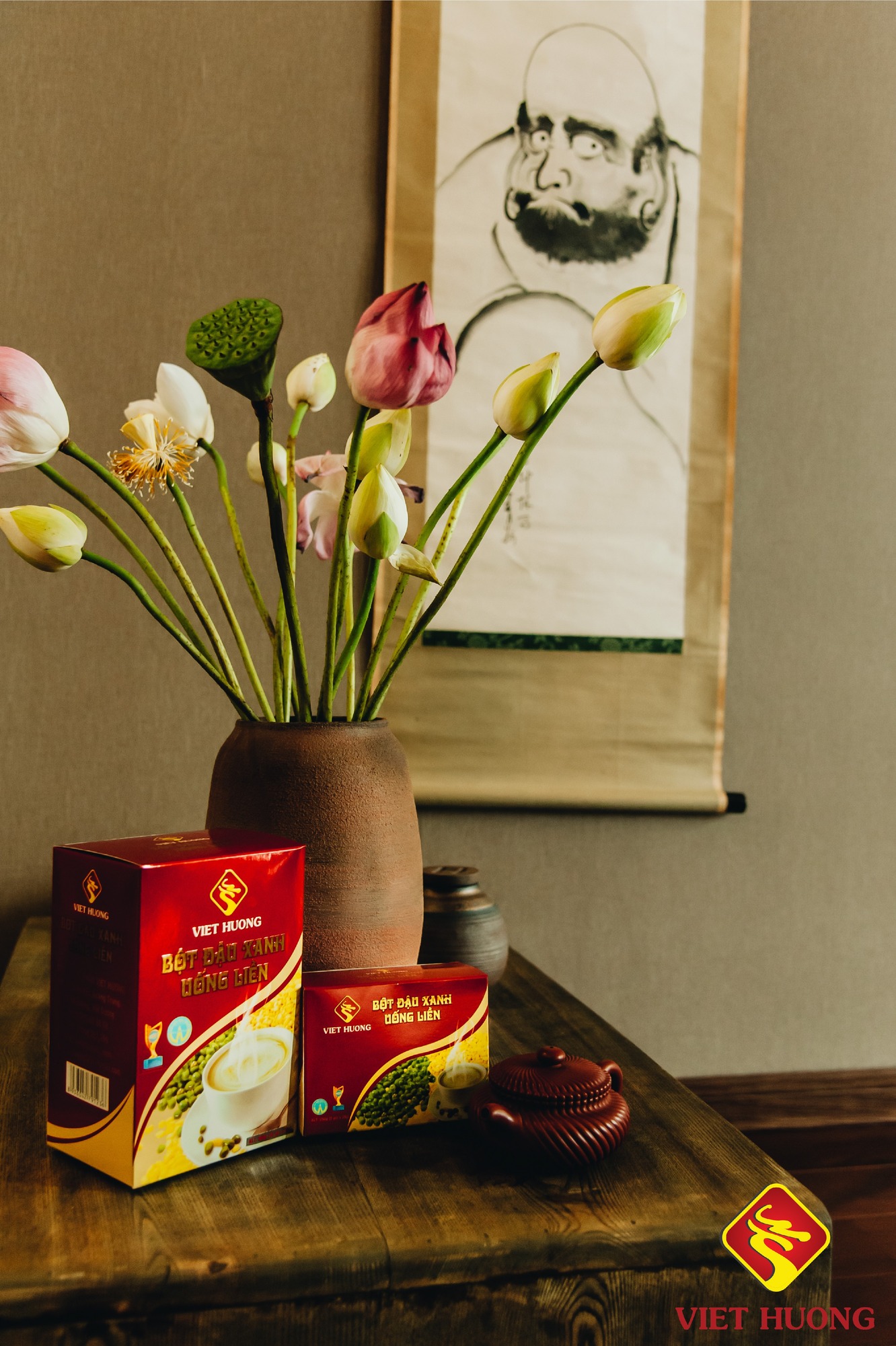 Bột đậu xanh uống liền (Hộp 800g)